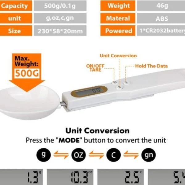 Digital Electronic Measuring Spoon-Precision in Every Scoop!